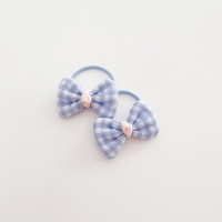 Girl Hair Tie Bow Pair (GPT8844-B)